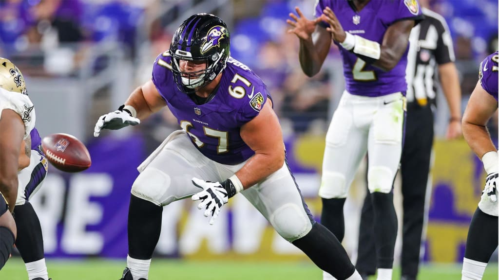 Giants trade for Ravens guard Ben Bredeson: source