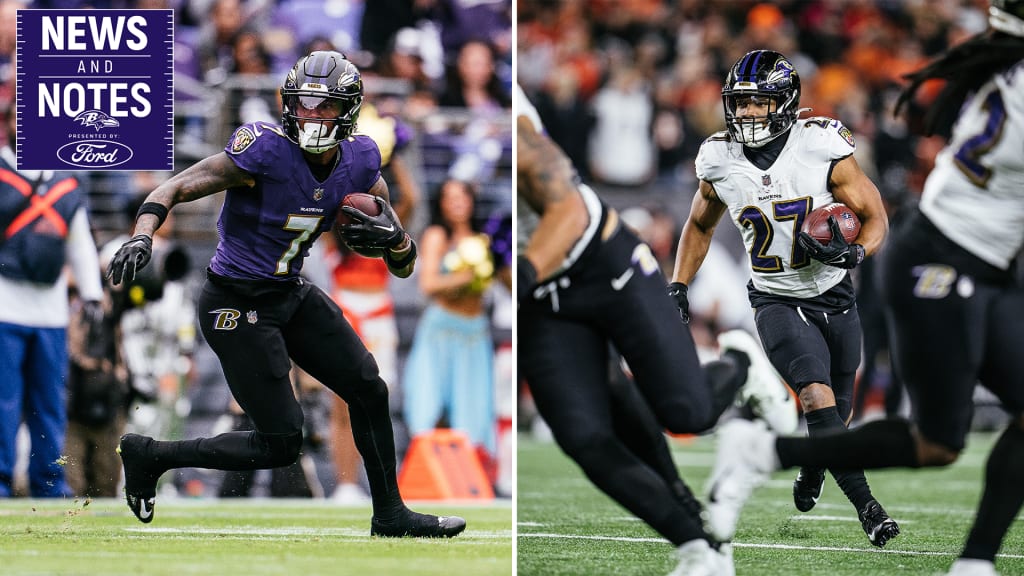 Ravens' J.K. Dobbins, Rashod Bateman healthy and content after tumultuous  offseasons - The Athletic