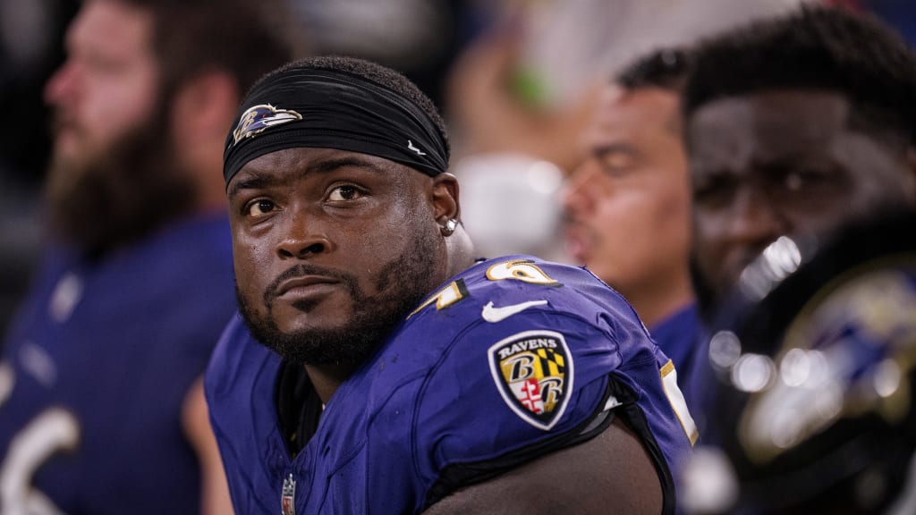 Ravens' John Simpson has gone from the practice squad to the