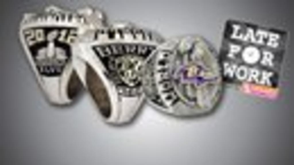 Baltimore Ravens 2012 2000 Super Bowl NFL Championship Ring Set Replica