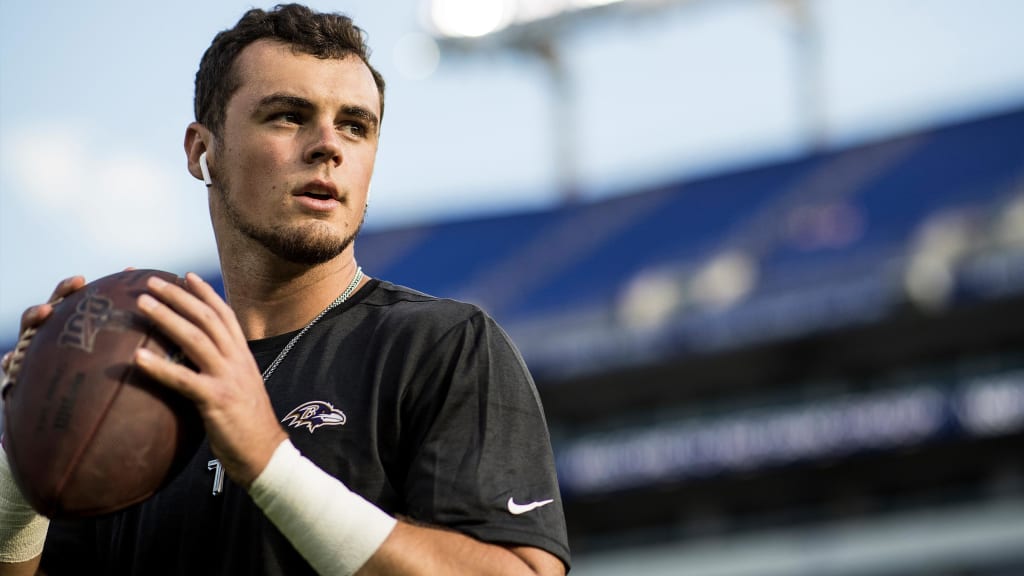 Photos: Trace McSorley practices during Ravens training camp