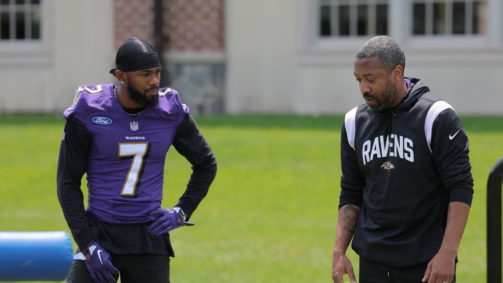 Baltimore Ravens wide receiver Rashod Bateman calls out general