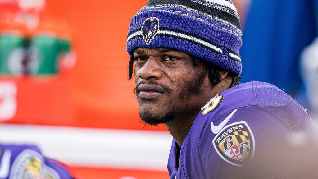 Ravens QB Lamar Jackson (illness) out vs. Bears; Tyler Huntley to