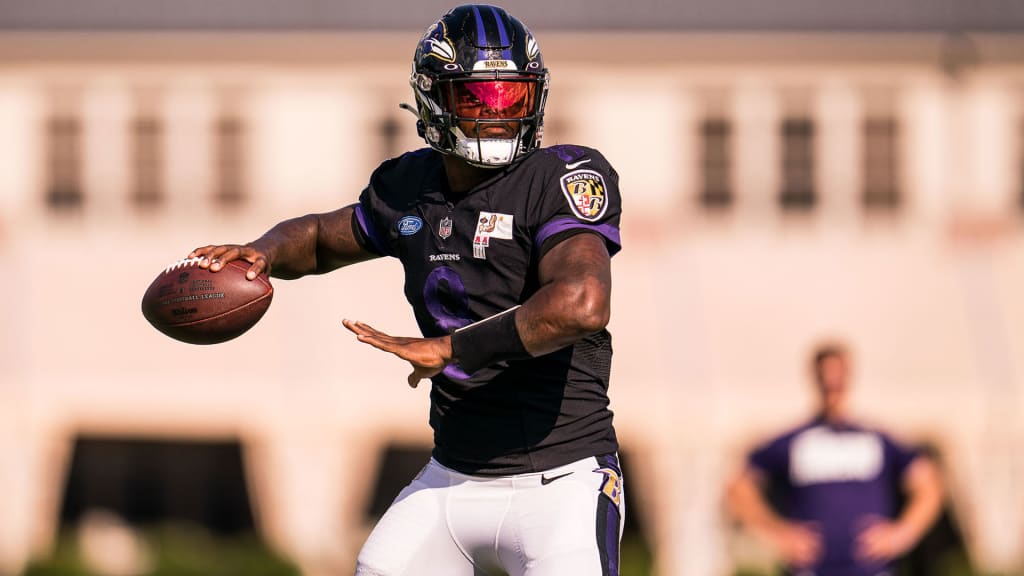 Lamar Jackson (elbow) limited in practice