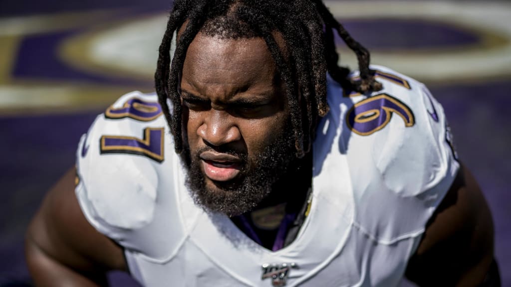 Former Ravens DL Michael Pierce reportedly sustains injury, has yet to play  game since leaving Baltimore