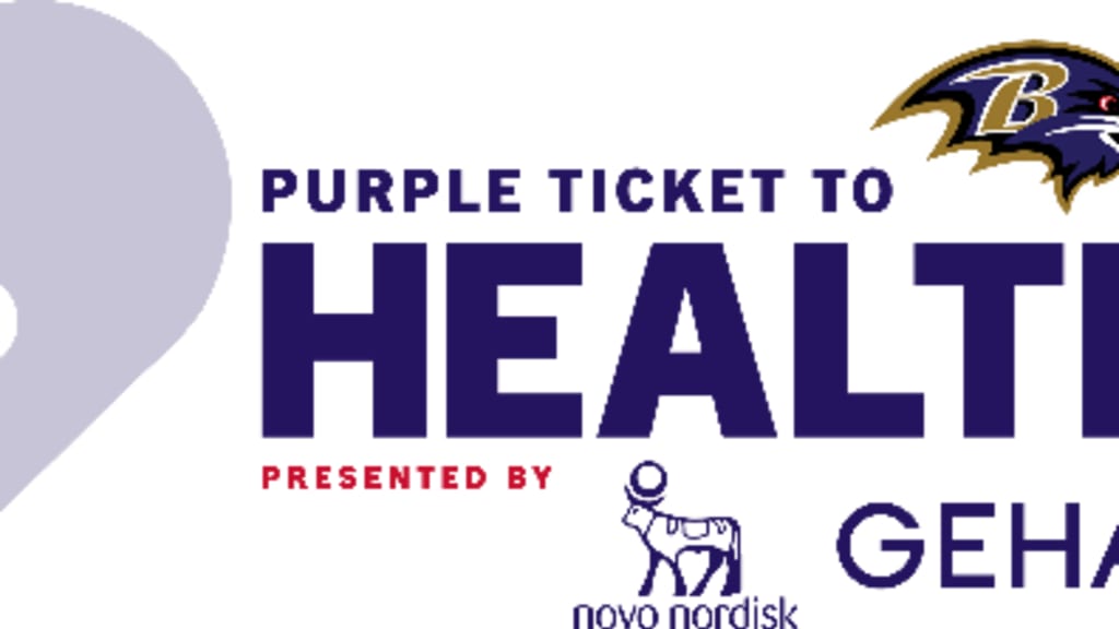 Purple Ticket to Health' encourages Ravens fans to get healthy