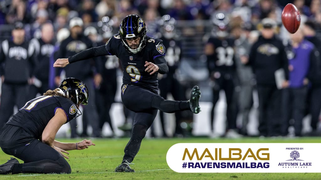 Uniform Worn by Ravens Kicker Justin Tucker on Display at Hall of Fame