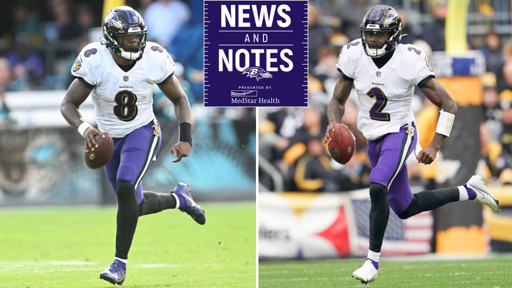 Ravens QB Lamar Jackson Doesn't Practice Wednesday; Tyler Huntley Looking  Likely To Start - Steelers Depot