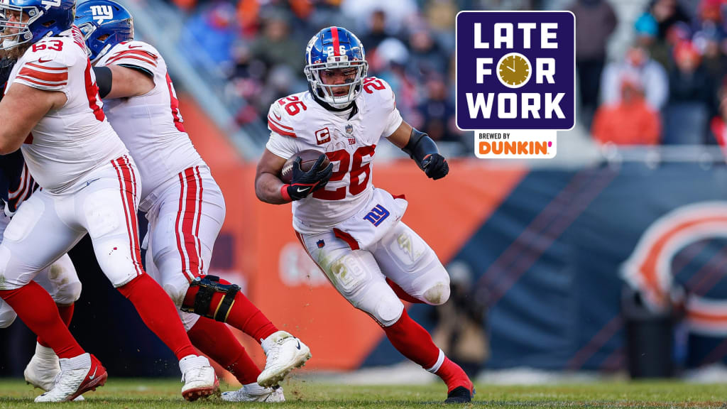 Giants' Saquon Barkley, in latest impressive moment, leads massive