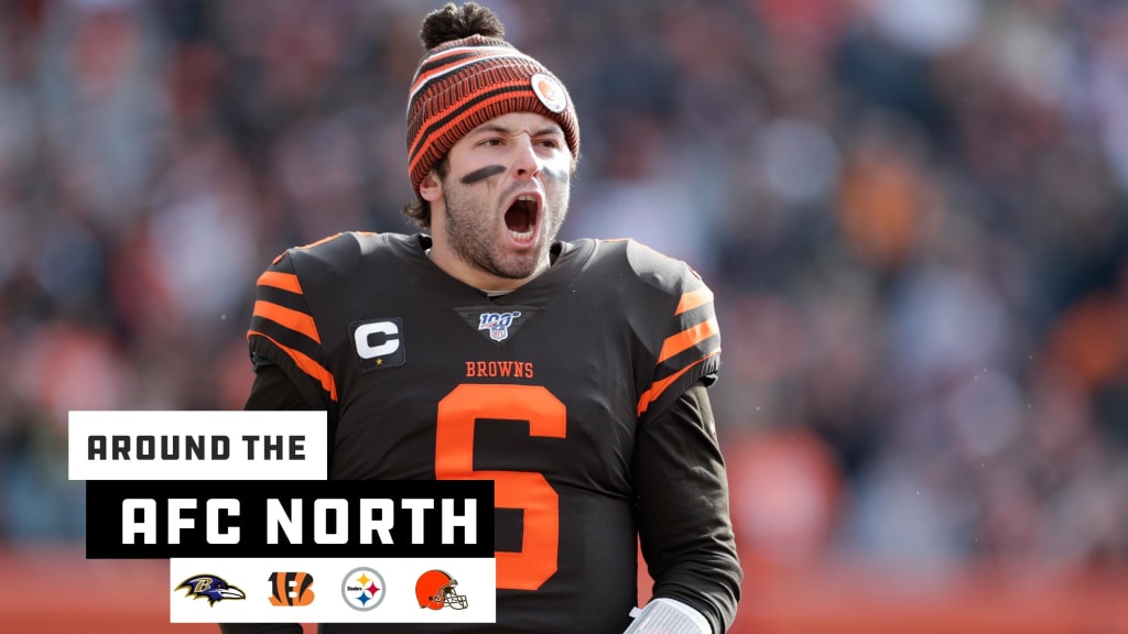 Baker Mayfield yells for fan to get Browns jersey 'outta here'