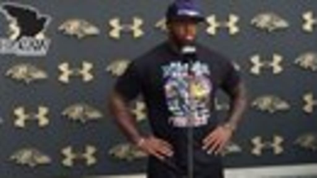 The Caw: Terrell Suggs' Steelers T-Shirt