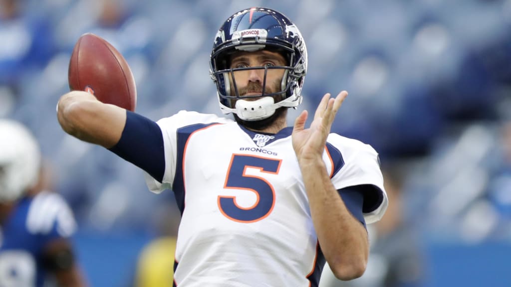 5 NFL teams veteran QB Joe Flacco could possibly join