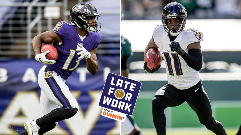 Ravens WR James Proche is going to control what he can control and