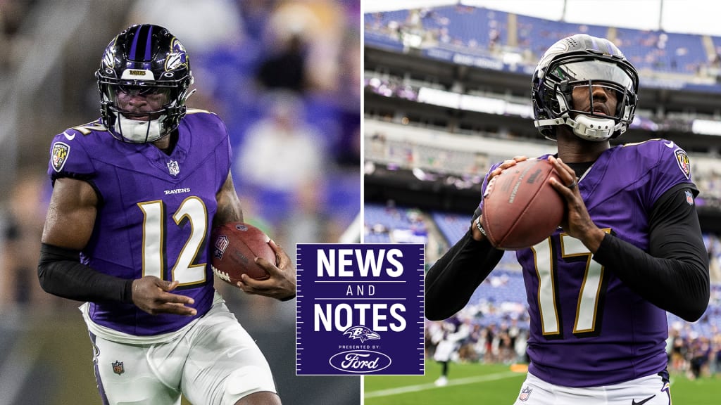 Sources - Ravens to play both Tyler Huntley, Anthony Brown vs