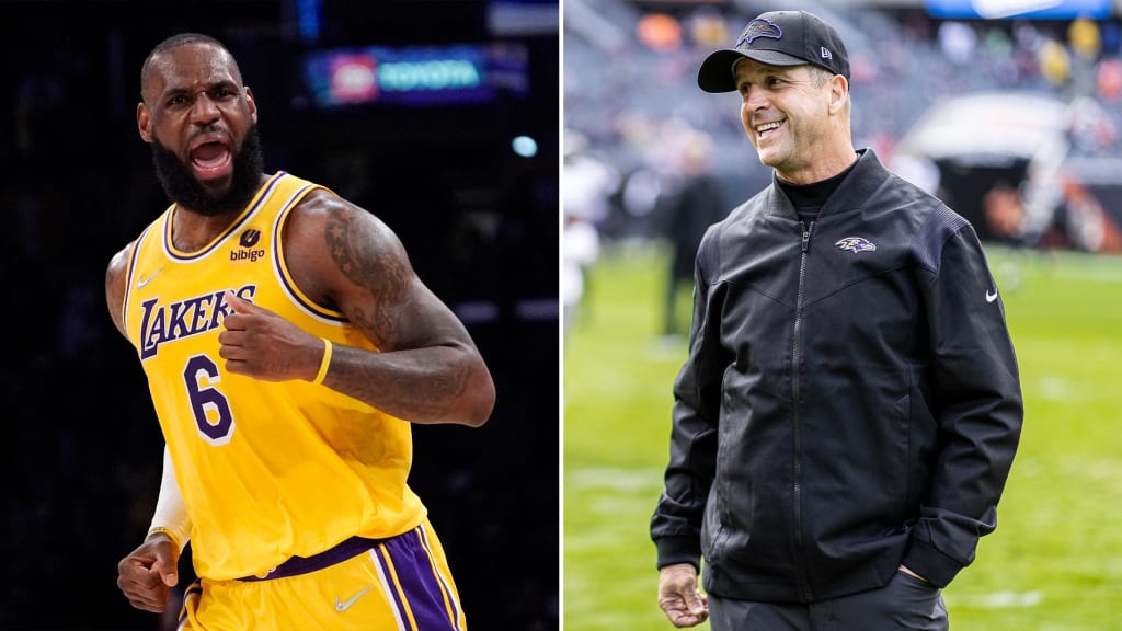 LeBron James Calls John Harbaugh 'Cool', Harbaugh Responds