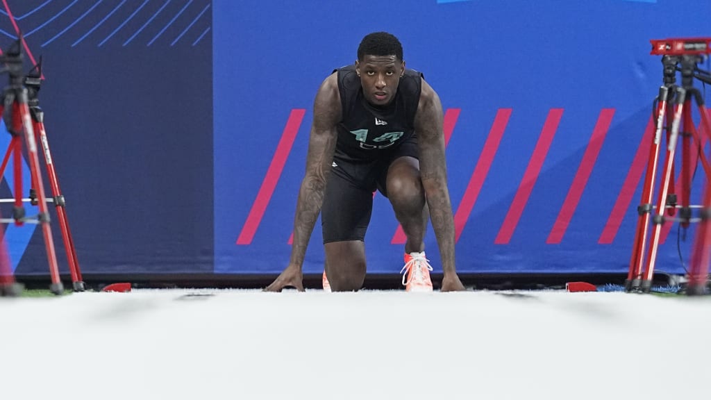 Reactions: 'Sauce' Gardner runs 4.41-second 40-yard dash at combine