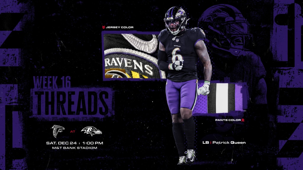 Ravens Breaking Out Rare Uniforms for Big Falcons Game