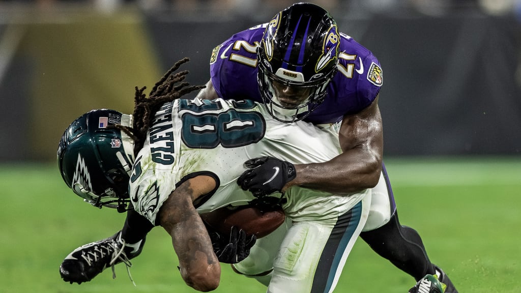 Ronald Darby switches to jersey No. 28 ahead of Ravens debut