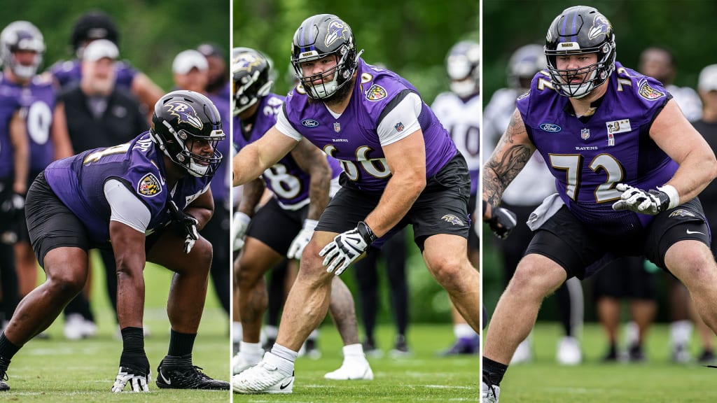 Offensive Line Competition Headlines Ravens' Training Camp Battles