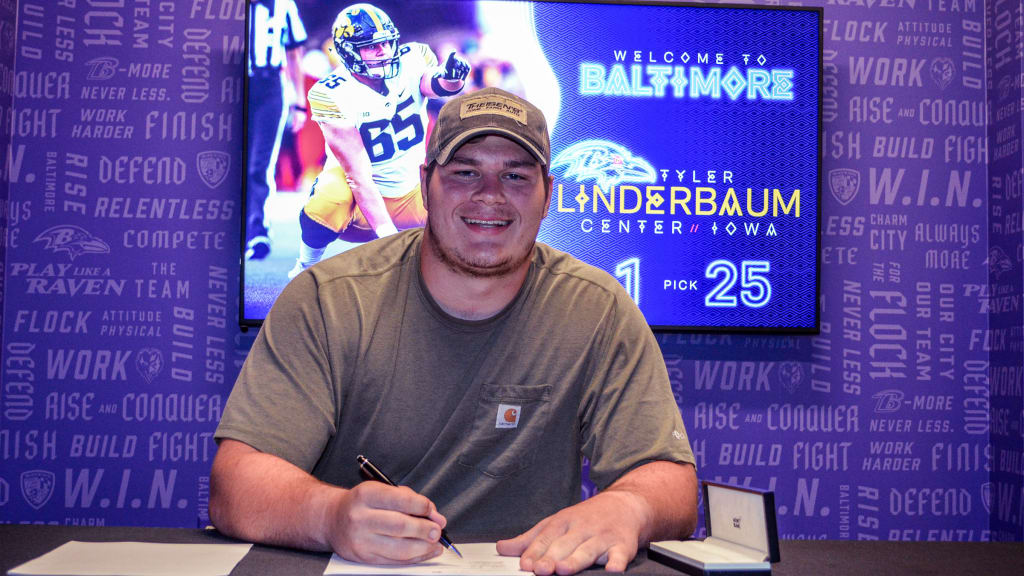 In Year 2, Ravens center Tyler Linderbaum is still small but mightier - The  Baltimore Banner