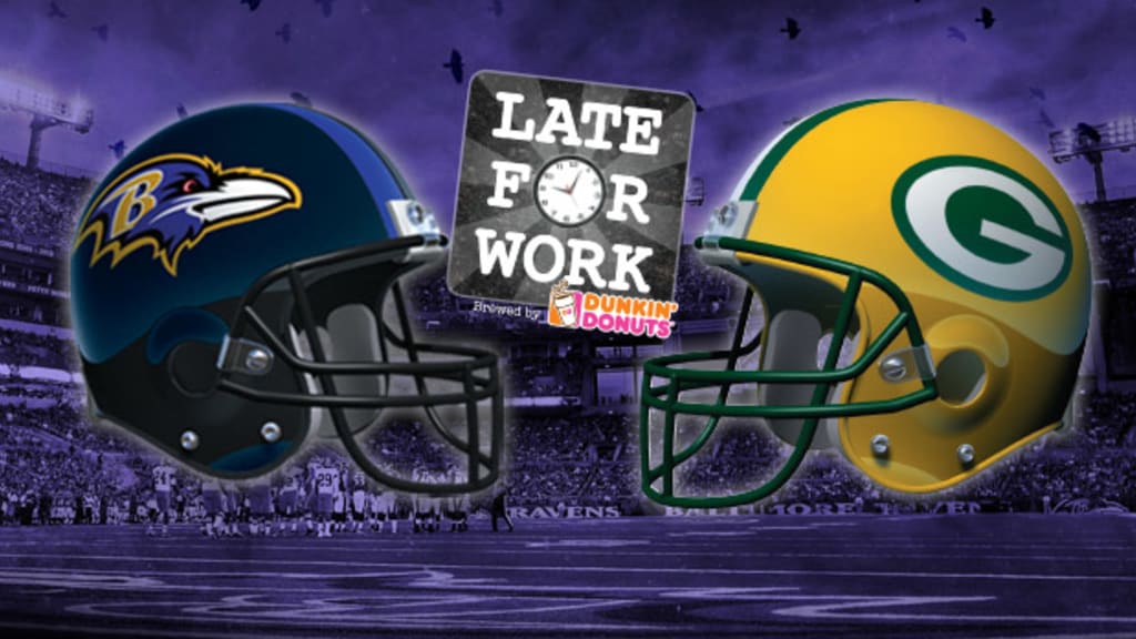 Baltimore Ravens Game Against Packers Changes Times: NFL