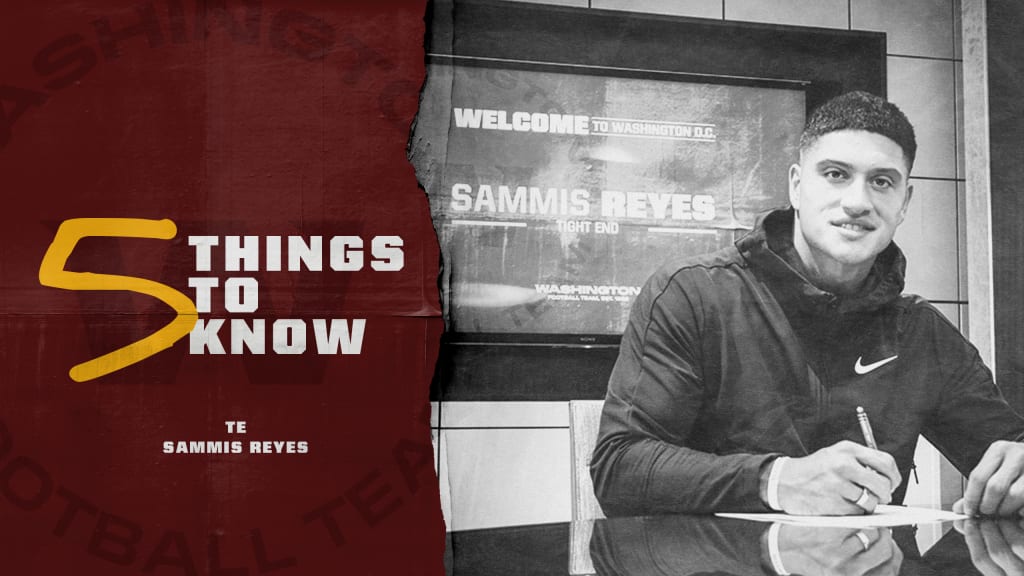 Washington signs Sammis Reyes, TE prospect - Hogs Haven