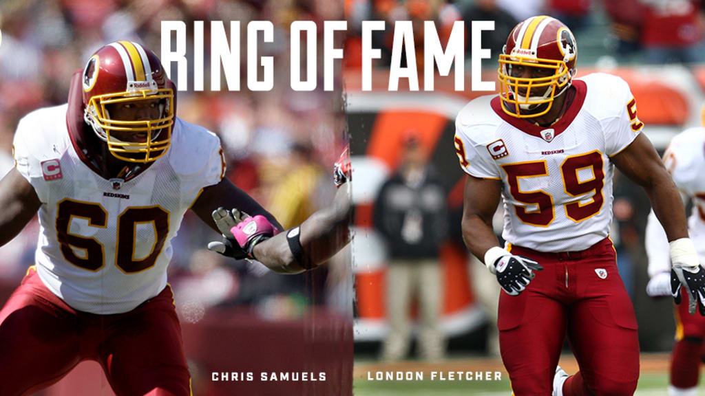 London Fletcher: Redskins misspell name for Ring of Honor ceremony - Sports  Illustrated