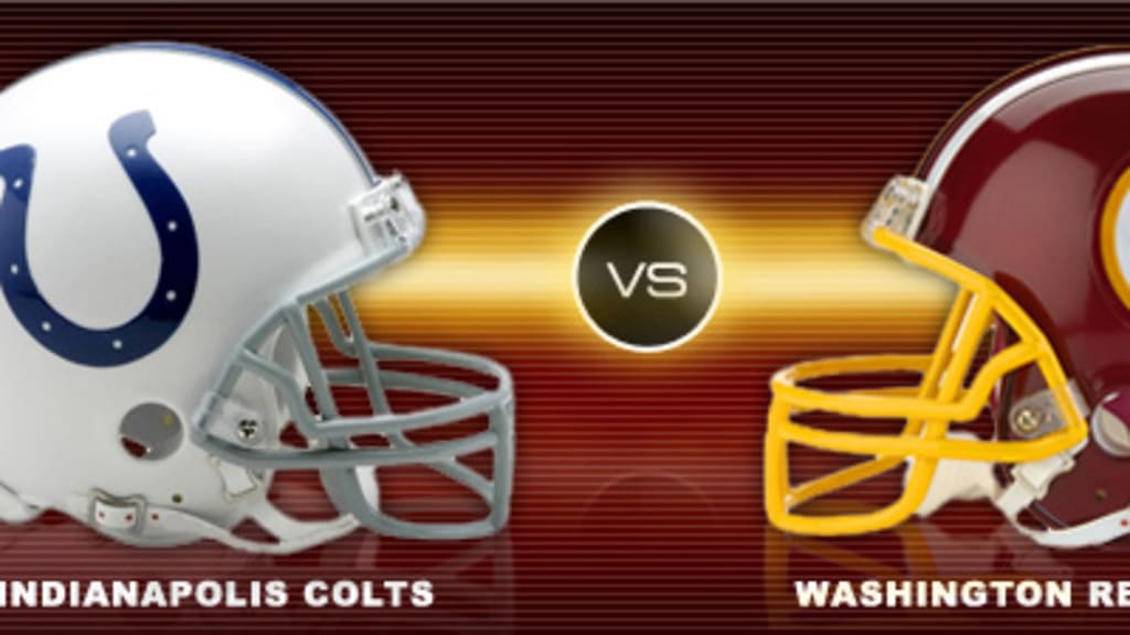 Indianapolis Colts vs. Washington Redskins