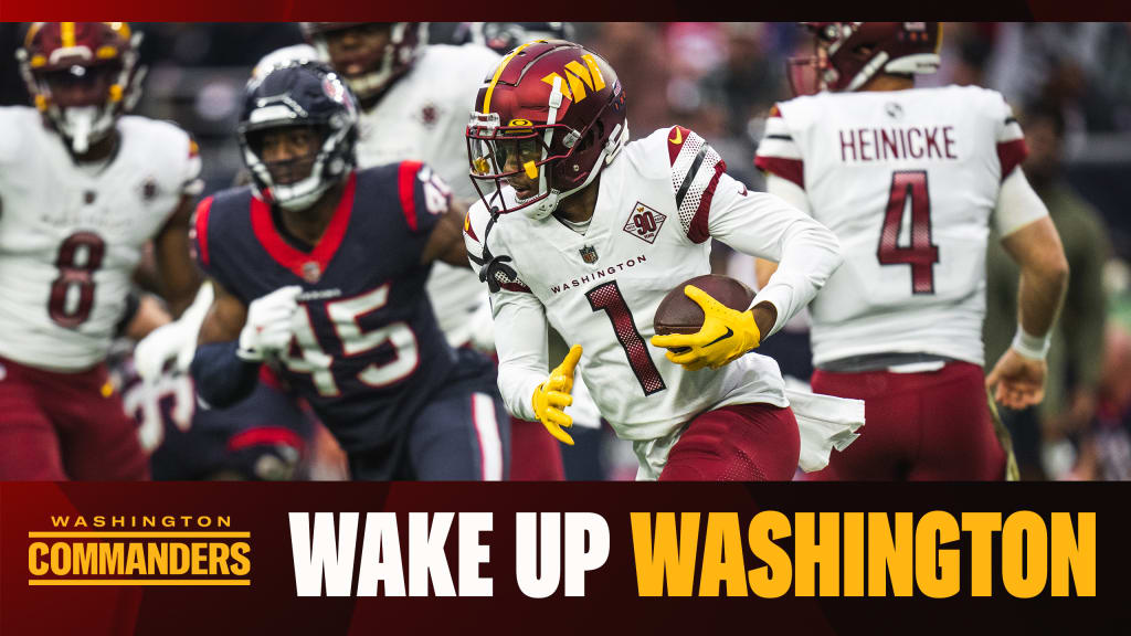 Wake Up Washington  Commanders finding a running back rhythm