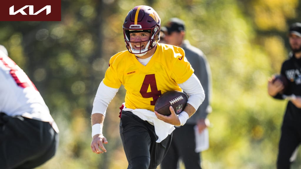 Taylor Heinicke getting his kicks with NFL victories