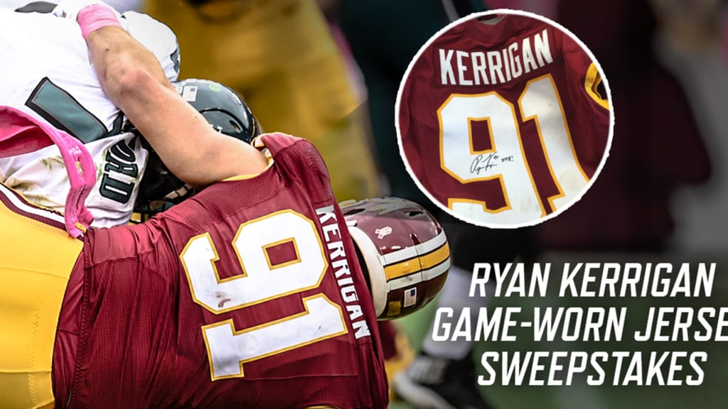 Sign Up To Win A Ryan Kerrigan Game-Worn Jersey