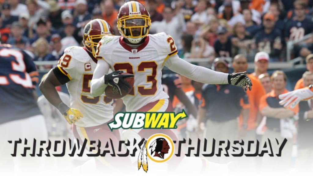 Throwback Thursday: DeAngelo Hall's Historic Day Vs. Jay Cutler