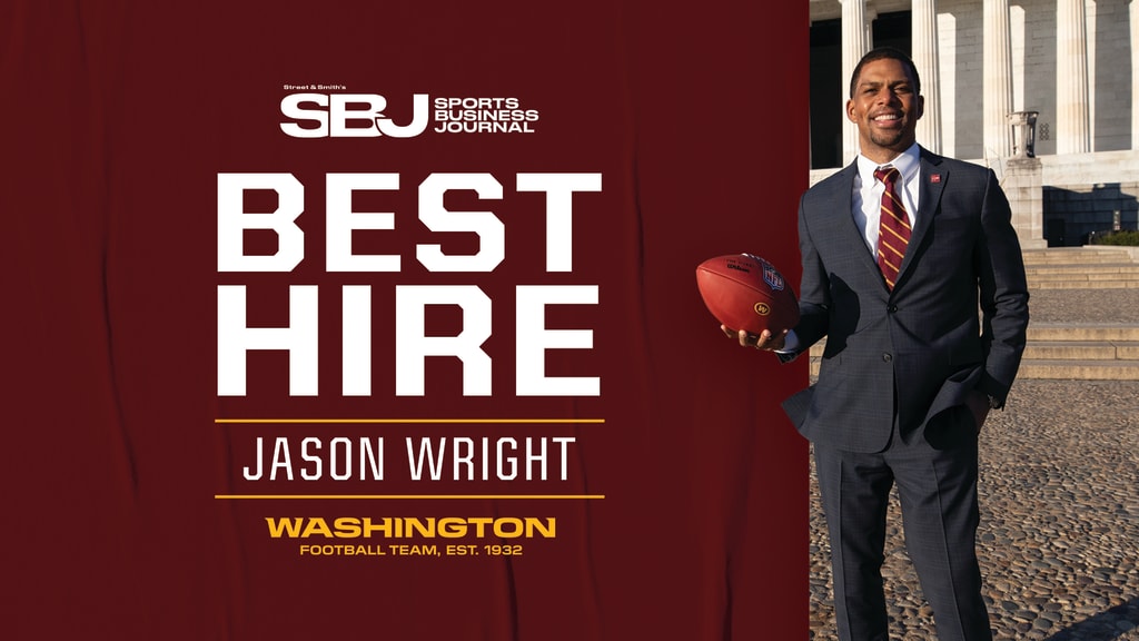 President Jason Wright Receives 'Best Hire Of 2020' Recognition In Street &  Smith's Sports Business Journal 'Year-End Awards' Issue