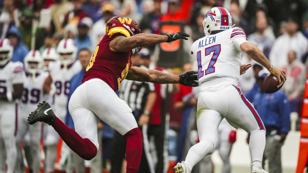 Buffalo Bills vs. Washington Redskins: Game day inactives