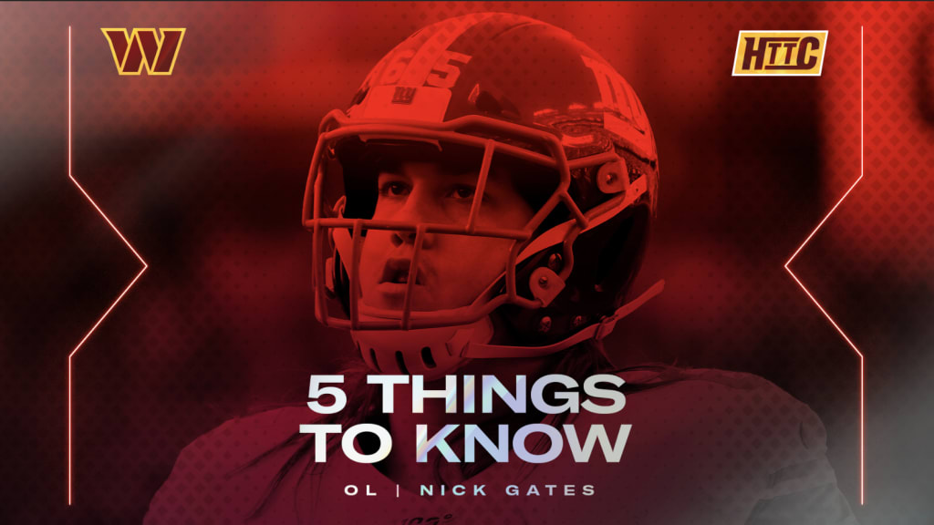 Five things to know about OL Nick Gates