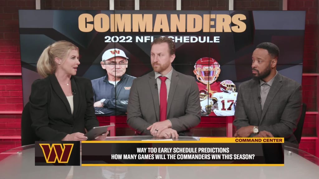 Commanders 2022 schedule: Game-by-game predictions, opponent win