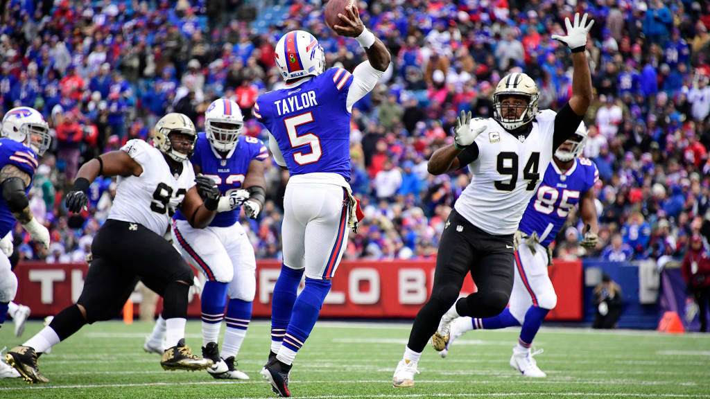 Saints open as home underdogs for prime-time Bills game on Thanksgiving