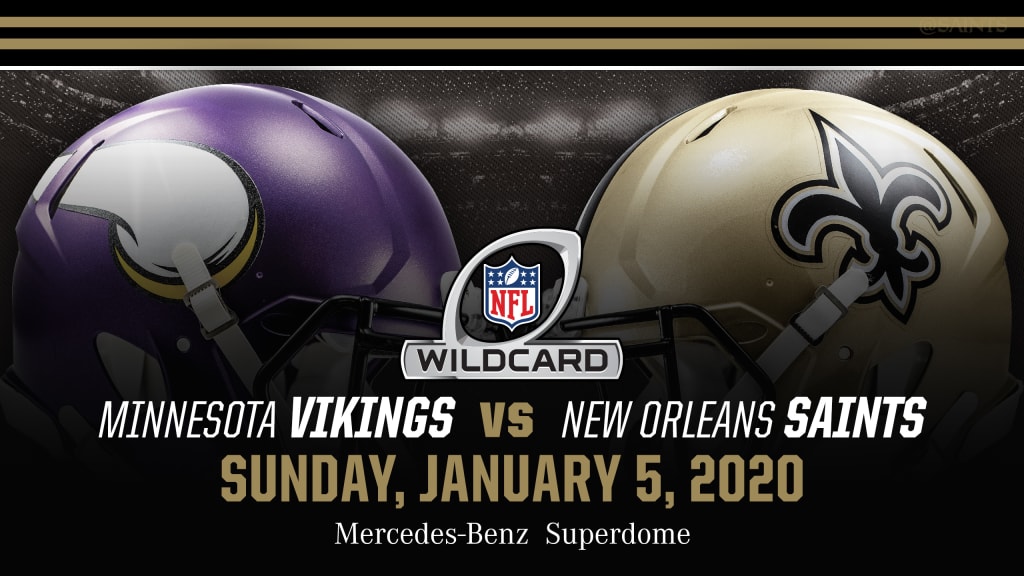New Orleans Saints are third seed in NFC, will host Minnesota Vikings in  Wild Card game Sunday, Jan. 5