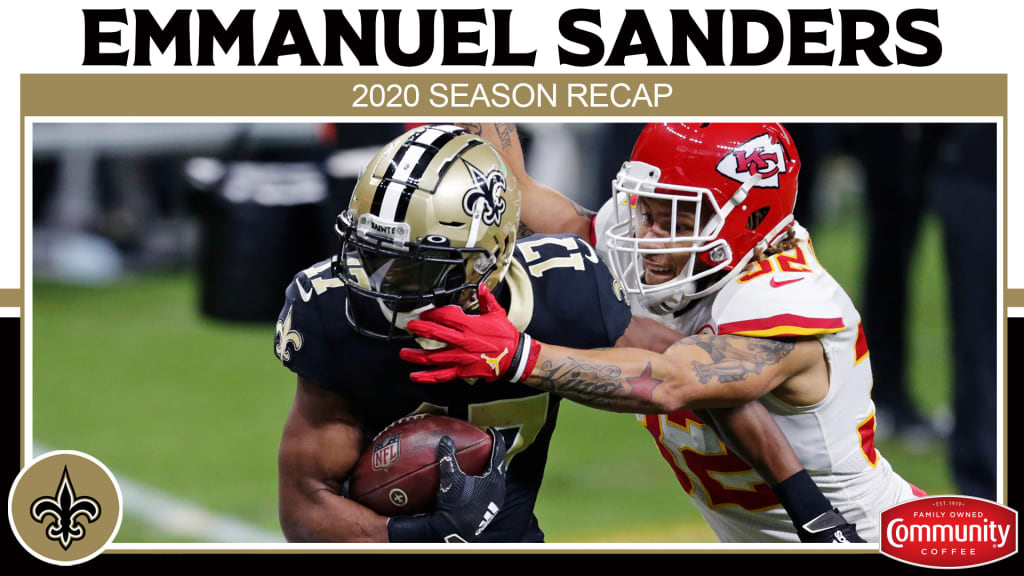 New Orleans Saints 2020 season recap: Emmanuel Sanders