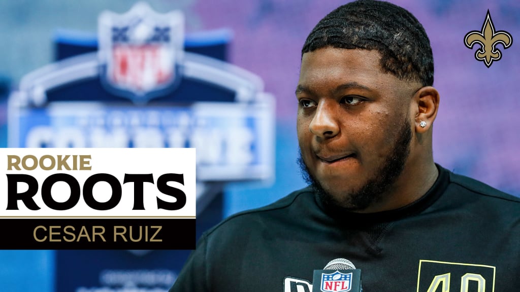 Saints decide not to pick up 5th year option for OL Cesar Ruiz - Canal  Street Chronicles