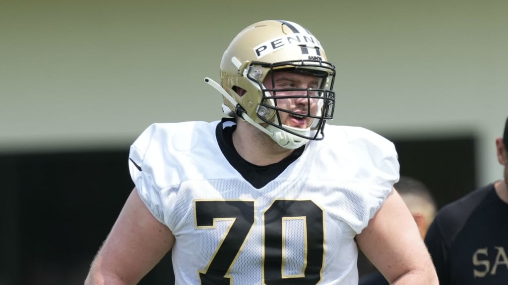 Saints Rookie Minicamp 2022 Trevor Penning Offensive Tackle Interview  5/14/2022