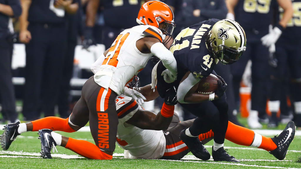 Halftime update: Cleveland Browns 6, New Orleans Saints 3