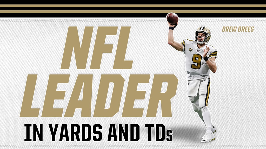 2023 Drew Brees 540 Touchdowns Nfl All Time Passing Record