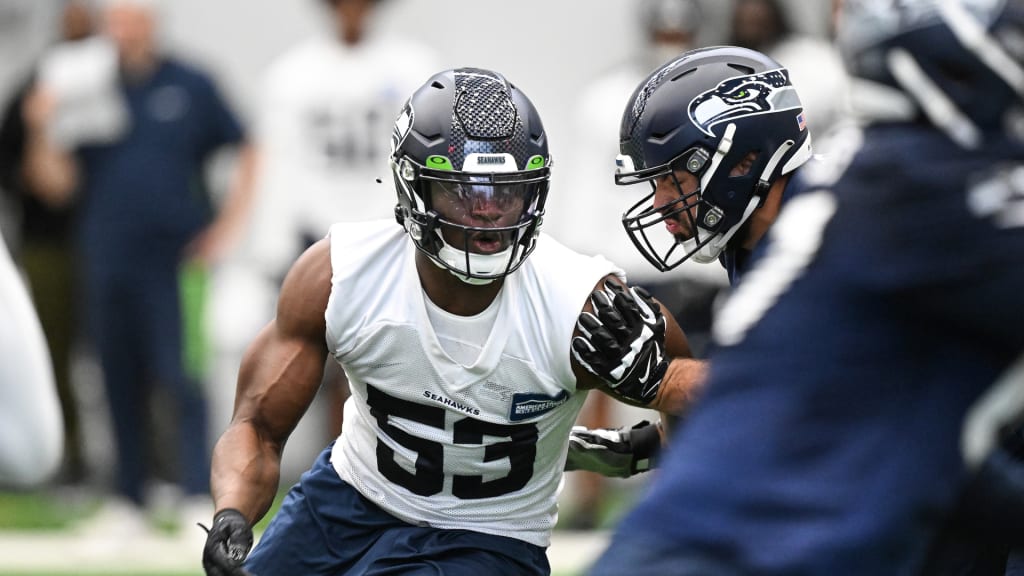 Seattle Seahawks - 1️⃣ Wearing No. 8 for his namesake, Coby Bryant looks  comfortable in Seattle's secondary. 2️⃣ Tyreke Smith is in a slightly  different role, but he likes the change. 3️⃣