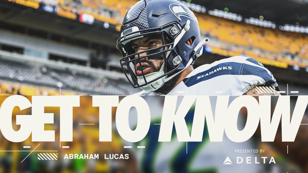 Seahawks tackle Abe Lucas signs his rookie contract