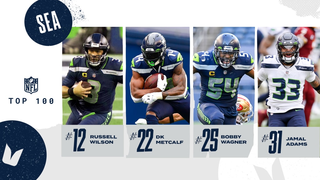Russell Wilson, DK Metcalf, Bobby Wagner & Jamal Adams Named To NFL  Network's Top 100 Players of 2021 List