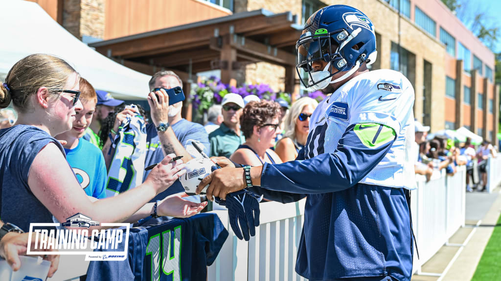 Seahawks store training jersey