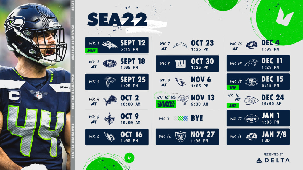seahawks game october 9th