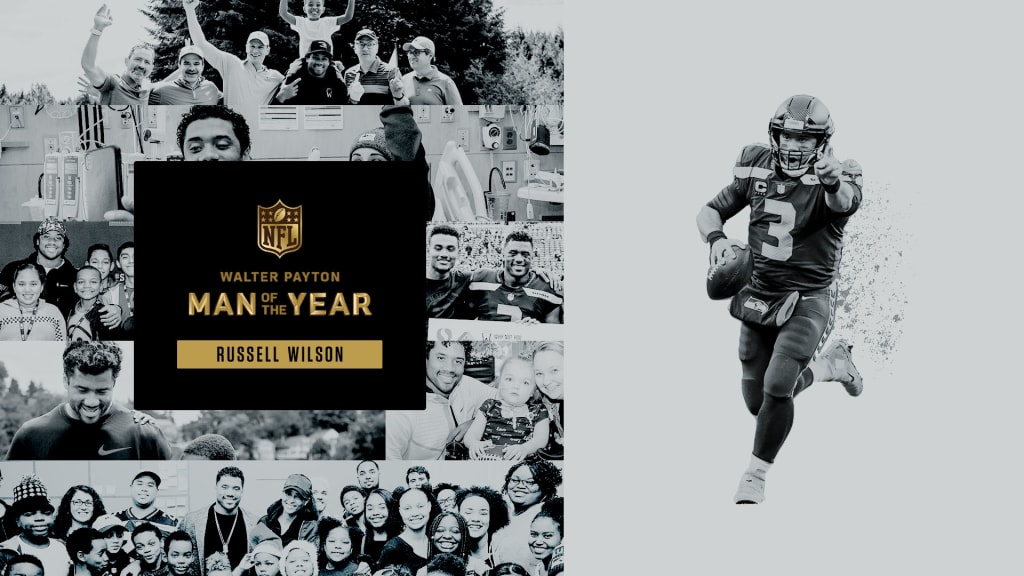 Seahawks QB Russell Wilson Named Walter Payton NFL Man Of The Year