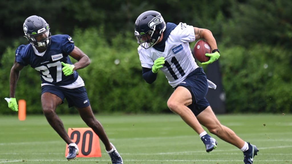 Pete Carroll Forced Fumble During Seahawks Rookie Minicamp 